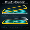 ivoler Tempered Glass for iPhone 16 Plus 67 Screen Protector with Alignment Frame AntiScratch Case Friendly Transparent