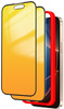 Heromiracle 2 Pack Privacy Screen Protector for iPhone 16 Pro AntiSpy Tempered Glass Gradient Colorful Private Mirror An