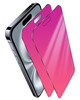 Umhlaba 2 Pack for iPhone 16 Privacy Screen Protector for iPhone16 Gradient Red AntiSpy Tempered Glass Anti Blue Light P
