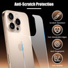 Siminsy Screen Protector for iPhone 16 Pro Max Tempered Glass Screen Protector including Front and Back Protectors Camer