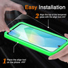 Wiaocit 3 Pack Tempered Glass Screen Protector for Samsung Galaxy A16 5G with 3 Pack Camera Lens Protector 9H Hardness B