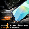 Wiaocit 3 Pack Tempered Glass Screen Protector for Samsung Galaxy A16 5G with 3 Pack Camera Lens Protector 9H Hardness B