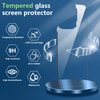 Suttkue for iPhone 16 Pro Back Screen Protector with Camera Lens Protector9H HardnessTempered GlassCase FriendlyAntiScra