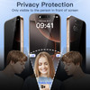 JETech Privacy Screen Protector for iPhone 16 Pro Max 69Inch with Camera Lens Protector AntiSpy Tempered Glass Film Easy