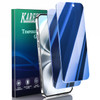 KAREEN 2 Pack for iPhone 16 Pro Privacy Screen Protector 9H Tempered Glass Gradient Anti Spy Anti Blue Light Full Covera