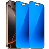 BWEDXEZ 2 Pack AntiBlue Privacy Tempered Glass for iPhone 16 Pro AntiSpy Screen Protector Film Electroplated Blue 63 inc