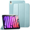 DTTO Case for iPad mini 7 A17 Pro 2024iPad Mini 6 2021 83 Inch Premium Silk Pattern Slim Trifold Stand Hard Cover Suppor