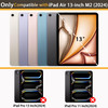 Rantice iPad Air 13 inch Case Hybrid Shockproof Rugged Drop Protective Case with Kickstand Pencil Holder for iPad Air 13