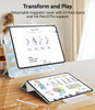 GKABXY Magnetic Case for iPad Pro 13 Inch M5M4 20252024 PU Leather Cover Compatible with Pencil Pro USBC Auto WakeSleep
