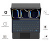 for 2024 iPad Pro 11inch M4 Case with Keyboard 7 Color Backlit Detachable Tablet Keyboard Cover with Touchpad 11 iPad Pr