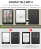SCSVPN Clear Case for 7 Kindle Paperwhite 12th Generation and Kindle Colorsoft Signature Edition 2024 Ultra Slim PU Leat