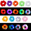 9 Pcs LED Light Hair Scrunchies Satin Elastic Bands Ties Ropes - 3 Colors Light Modes, Soft Cute Silk Scrunchy Hair Accessories for Women Girls Hallo