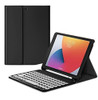 QIYIBOCASE Keyboard Case for iPad Pro 11 Inch M5M4 20252024Flip Folio Stand Cover with Pencil Holder Round Keys Magnetic
