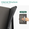 Lokigo iPad Air 11 inch Case M2M3 20242025iPad Air 5th4th Generation Case 20222020 109 Inch with Pencil HolderShockproof