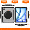 ACEMO for iPad Air 13 inch Case M3M2 iPad Pro 129 case 6th 5th 4th 3rd Generation with 360 Rotating Kickstand Handle Sho