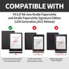 Case for AllNew 68 Kindle Paperwhite 11th Generation 2021 and Kindle Paperwhite Signature Edition Slim Lightweight PU Le