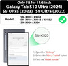 ALILANG Case for Samsung Galaxy Tab S10 UltraTab S9 UltraTab S8 Ultra 146Inch PU Leather Shockproof Folding Stand Cover