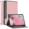 Soke Galaxy Tab S10 S9 S9 FE Plus Case with S Pen Holder Shockproof Smart Folio Stand Case Soft TPU Back Cover for Samsu