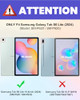 Kidcube for Samsung Galaxy Tab S6 Lite Case 104 Inch 202420222020 Women Girls Cute Rotating Stand Folio Cover with Penci