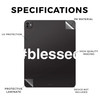 Skin Compatible with Apple iPad Pro 11 M4 2024 Blessed Premium 3M Vinyl Protective Wrap Decal Cover Easy to Apply Crafte