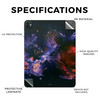 Skin Compatible with Apple iPad Pro 13 M4 2024 Andromeda Premium 3M Vinyl Protective Wrap Decal Cover Easy to Apply Craf