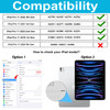 Case for iPad Pro 11 Inch 20222021 20202018 Silicone Cover for iPad 11 4th 3rd 2nd 1st Generation with Screen Protector