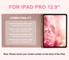 YEHOBU Keyboard Case for iPad Air 13inch M3 2025 M2 2024 iPad Pro 129inch 6th5th4th3rd Gen Magnetic Detachable Wireless