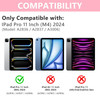 TaIYanG Keyboard Case for iPad Pro 11inch M5M420252024 Detachable Magnetic Bluetooth Keyboard Case with Pencil Holder Fl