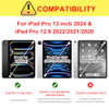 ZtotopCases for New iPad Pro 13 Inch Case 7th Gen M52025M42024 Pro 129 Inch 6th5th4th Generation 202220212020 6Angle Mag