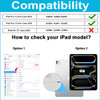 Case for iPad Pro 13 Inch M5 2025 M4 2024 Military Grade Cover for iPad Pro 13 with Screen Protector Stand Handle Should
