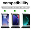 Case for Galaxy Tab S10 PlusS9 FE PlusS9 Plus 124 INCH TPU Cover for Samsung Tablet Tab S10S9 FES9 124 5G WScreen Protec