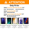 BATYUE Case for Samsung Galaxy Tab S10 Plus S9 FE Plus S9 Plus S8 Plus S7 Plus S7 FE 5G 124 inch Shockproof Protective T