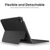 edaiser Detachable Keyboard Case for Apple 2025 iPad Air 13inch M3M2 and iPad Pro 129inch 6th3rd Gen Wireless Backlit Ke