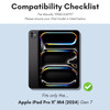 Macally iPad Pro 11 Inch Case with Keyboard and Track Pad 2024 Gen 7 iPad Pro 11 Inch M4 Case with Keyboard Backlit Mult