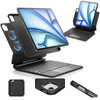 ESR iPad Air 11 Inch Case with Keyboard M3M2 20252024 iPad Pro 11Air 5th4th Gen Keyboard EasySet Magnetic Stand Portrait
