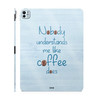 Glossy Glitter Skin Compatible with Apple iPad Pro 11 M4 2024 Coffee Understands Me 3M Vinyl Protective Decal Cover Easy