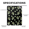 Skin Compatible with Apple iPad Pro 11 M4 2024 Nighttime Skulls Premium 3M Vinyl Protective Wrap Decal Cover Easy to App