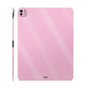 Glossy Glitter Skin Compatible with Apple iPad Pro 13 M4 2024 Solid Pink Premium 3M Vinyl Protective Wrap Decal Cover Ea