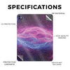 Glossy Glitter Skin Compatible with Apple iPad Pro 13 M4 2024 Raw Energy Premium 3M Vinyl Protective Wrap Decal Cover Ea