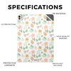 Skin Compatible with Apple iPad Pro 13 M4 2024 Neutral Flowers Premium 3M Vinyl Protective Wrap Decal Cover Easy to Appl