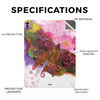 Skin Compatible with Apple iPad Pro 13 M4 2024 Hippie Butterfly Premium 3M Vinyl Protective Wrap Decal Cover Easy to App