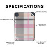 Skin Compatible with Apple Smart Folio for iPad Pro 11inch M4 2024 Plaid Premium 3M Vinyl Protective Wrap Decal Cover Ea