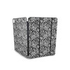 Carbon Fiber Skin Compatible with Apple Smart Folio for iPad Pro 13inch M4M5 2025 Abstract Black Premium 3M Vinyl Protec