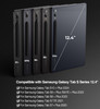 Dexnor for Samsung Galaxy Tab S10 PlusS9 PlusS9 FE PlusS8 PlusS7 PlusS7 FE Case with Keyboard 124 Floating Cantilever Ma