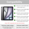 Divufus Keyboard Case for iPad Air 13 Inch 2024 M2 Pro 129 6th Gen 2022 Magnetic Detachable Wireless Keyboard Flip Stand