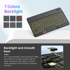 VIKESI Keyboard Case for iPad Pro 13 Inch M5M4 20252024 Premium Leather Smart Cover Builtin Breathing Light Function Row