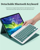 AnMengXinLing Galaxy Tab S10 PlusS9 PlusS9 FE Plus 124 S8S7S7FE Tablet Case with Keyboard Candy Colors Slim Protective C