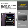 Timecity Case for iPad Pro 13 Inch 2024 M4 7th Genaration Case Strong Magnetic with 6 Angle Stand Auto SleepWake Upgrade