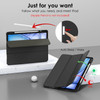 DTTO for iPad Air 13 Inch Case M3M2 20252024 iPad Pro 129 Inch Case 6th 5th 4th 3rd Gen Smart Slim Trifold Stand Soft Co