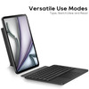 edaiser Detachable Keyboard Case for Apple iPad Pro 11 inch M4 2024 Wireless Backlit Keyboard with Trackpad Magnetic Pro